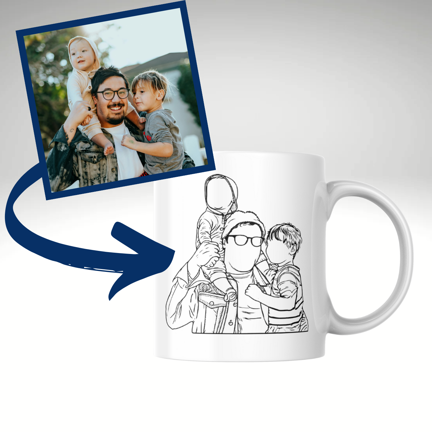 StitchyFeels Keramiktasse – Glanzstück mit deinem Design