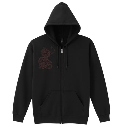 StitchyFeels Zip-Up Hoodie